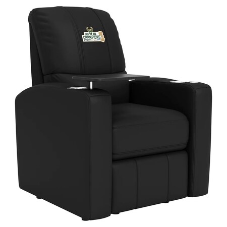 Dreamseat Stealth Power Recliner with Milwaukee Bucks 2021 Champions Logo XZ520823901CDSMHTUSBBLK-PSNBA31053